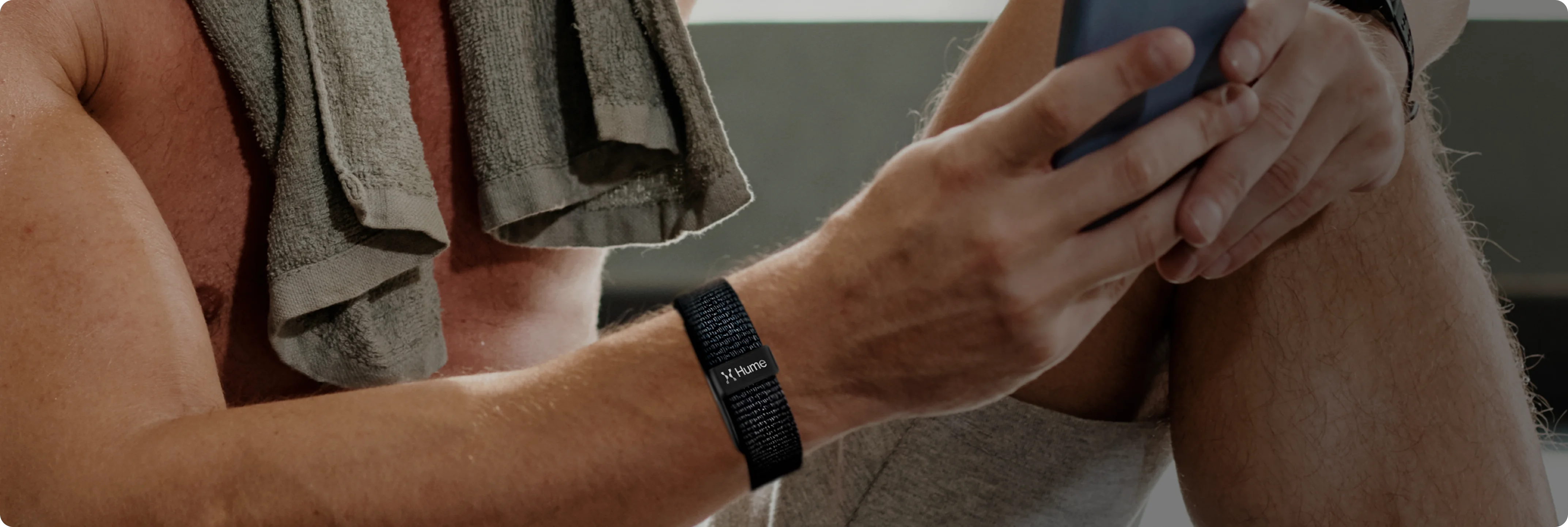 Hume Band worn on a wrist